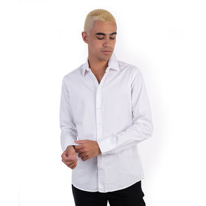 Network Shirt Men size XXS White